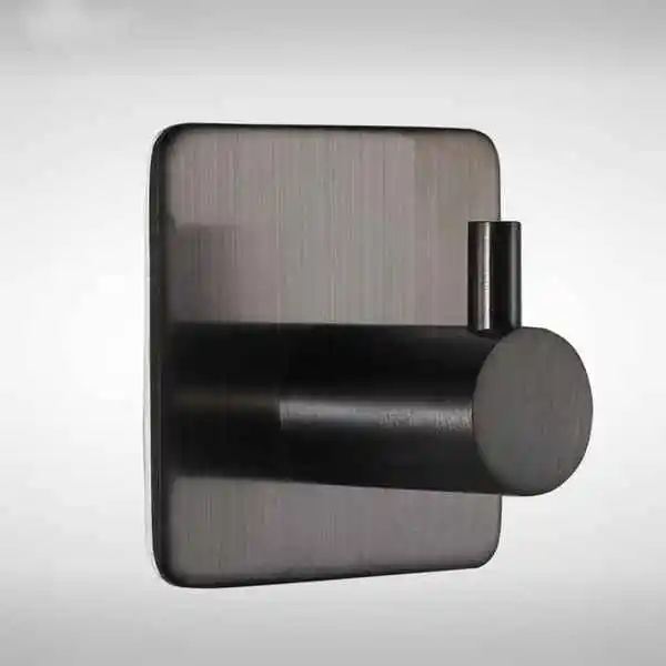 

Adhesive Hooks Heavy Duty Wall Hooks, Black, white, chrome , golden
