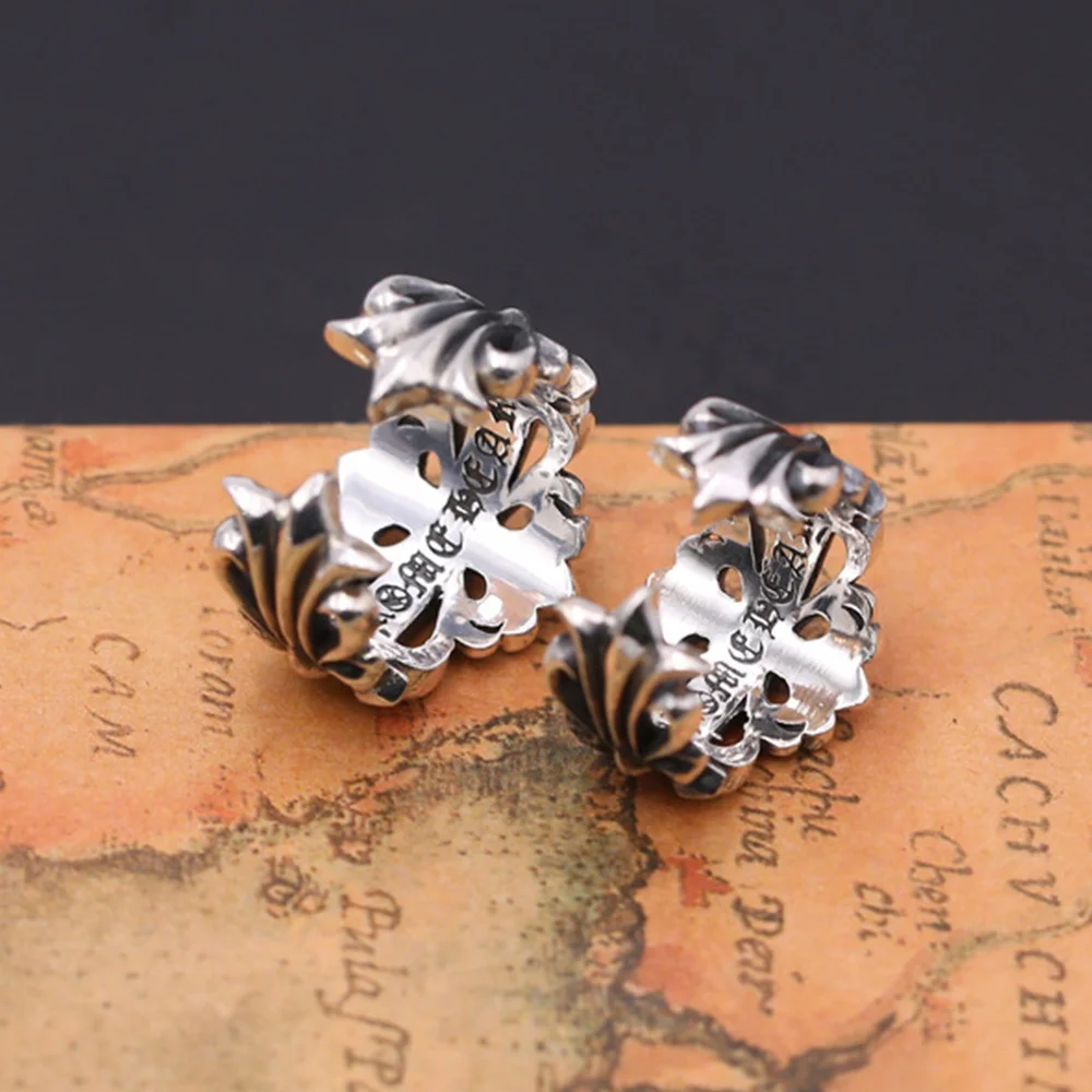 

Good Quality Factory Directly Woman Retro Pattern Open 925 Sterling Silver Ring