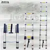 EN 131 Single Straight Aluminum Foldable Easy Store Step Stairs Portable Telescopic Ladder With Good Price From China