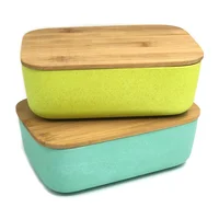 

Natural Fibre Bento Lunch Box Wholesale Bamboo Lunch Box Eco Friendly Kids Lunch Box