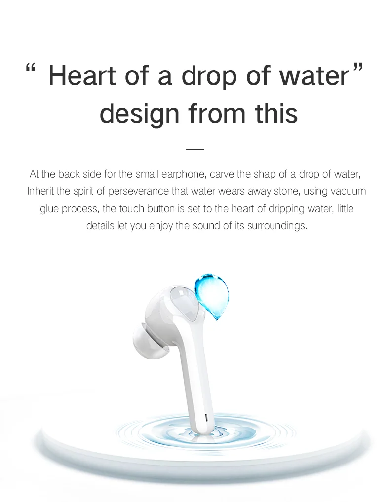 2020 Mini Blue tooth Ear Buds BT5.0 Waterproof True TWS Wireless Earbuds with Charging Case - ANKUX.COM