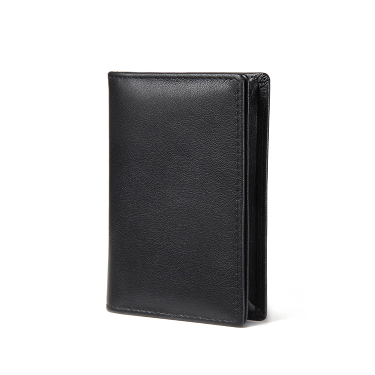 

PU Leather Minimalist Casual Wallets Name Card Holder Men Business Card Holder, Customized color