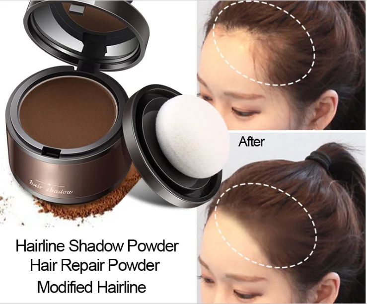 

Private label Modified Hairline Replacement Growth Fiber Concealer Hair Shadow Powder