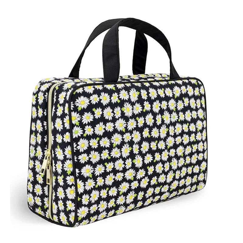 

Foldable Large Cosmetic Bag Cosmetic Bag Cotton Travel Makeup Bag Cosmetic, Custom