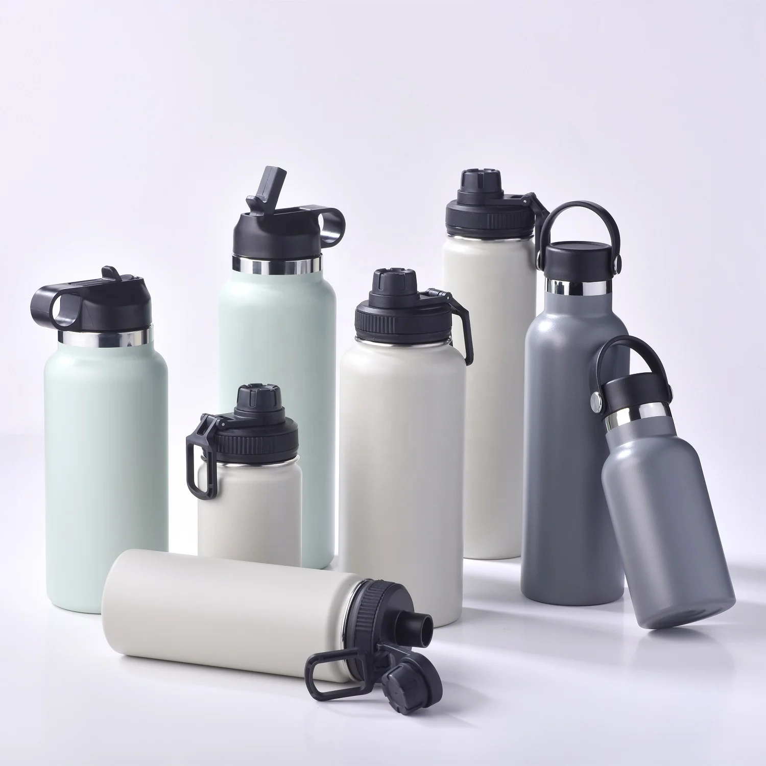 

Bpa Free double wall stainless steel high quality sport water bottle vacuum insulated flask supplier