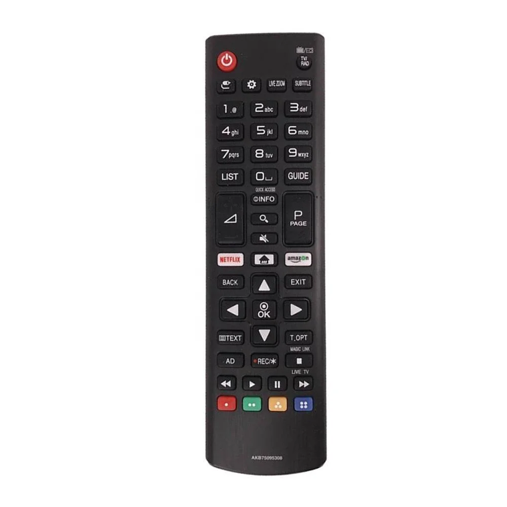

AKB75095308 Smart TV Remote Control Replacement use for LG HD Smart TV New, Black