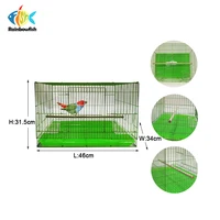 

breeding bird cage multi-purpose cage replaceable plastic tray with waterproof cover