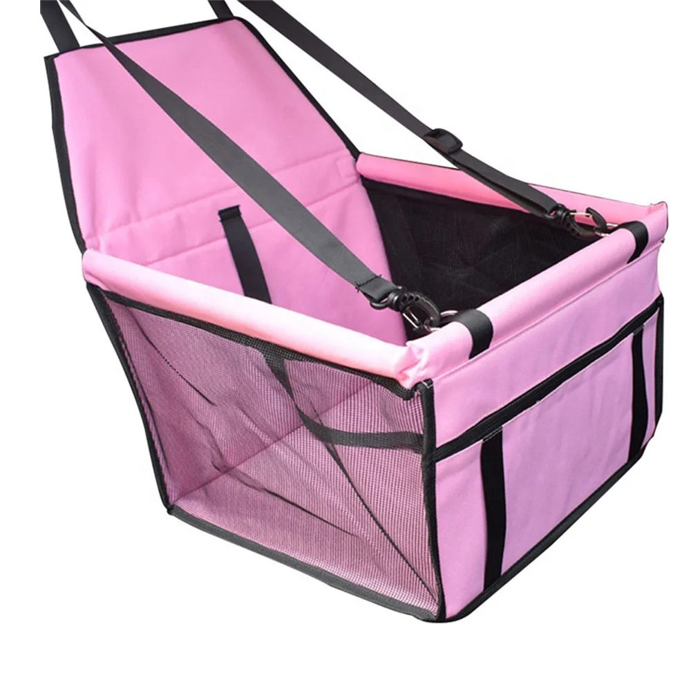 

Safety Travelling Pet Dog Car Carrier Seat Bag Basket Folding Hammocks Pet Carriers Bag For Small Cat Dogs, 9 colors