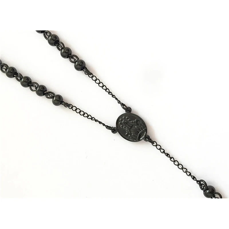 product-Religionary Black Rosary Cheap Costume Jewelry Wholesale-BEYALY-img-1