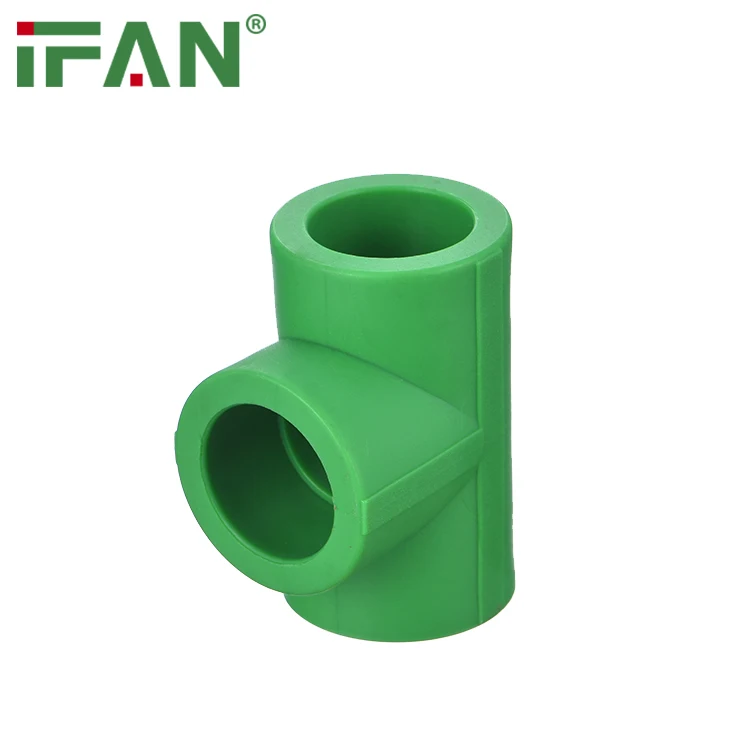 

IFAN High Pressure PPR Fitting Corrosion Resistance Welding Plastic Equal Pipe Fittings