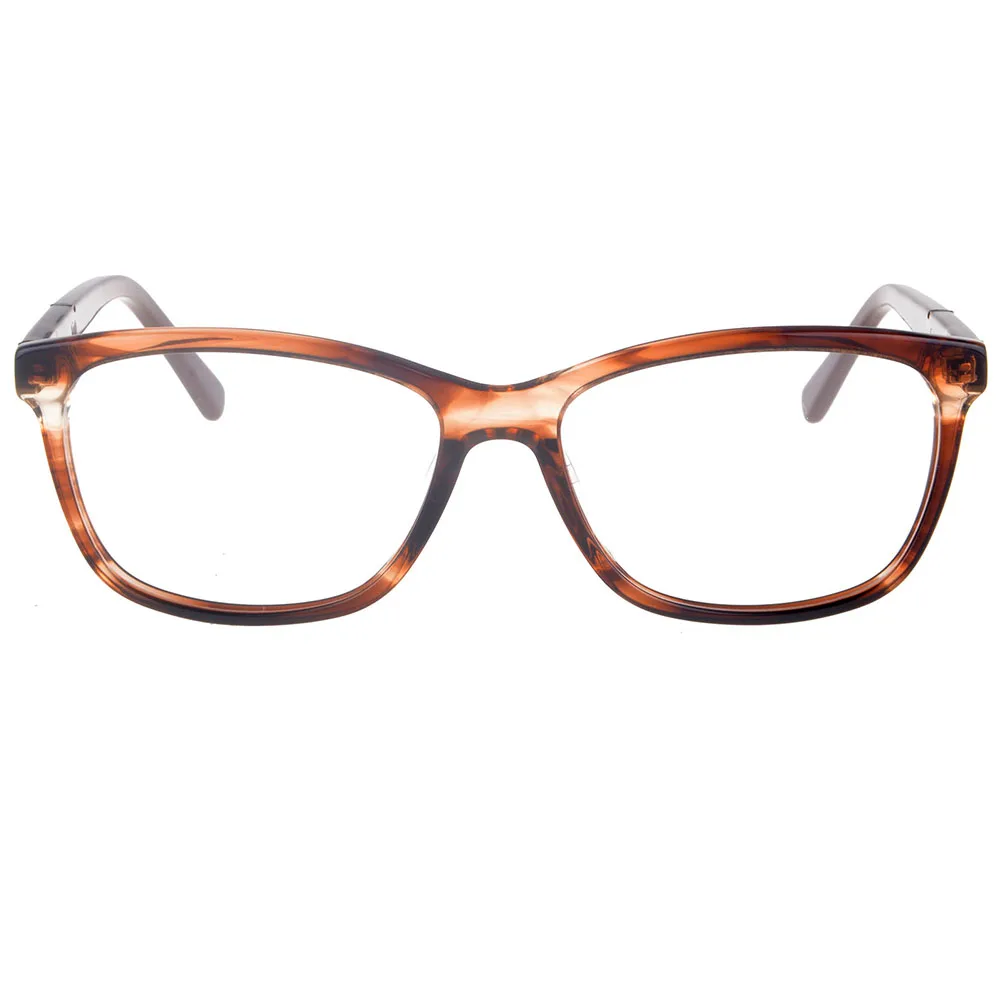 

Vintage transparent brown acetate wenzhou optical eyewear