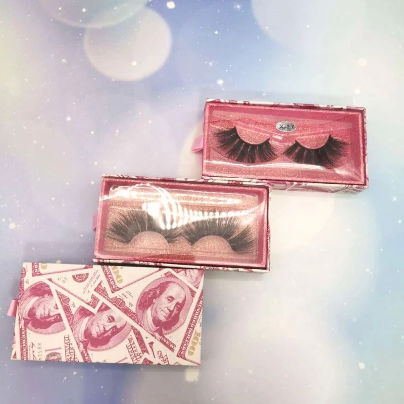 

Mink Eyelash False Mink Eyelashes Vendor 16Mm Wholesale 3D Faux Mink Eyelashes Hand Made