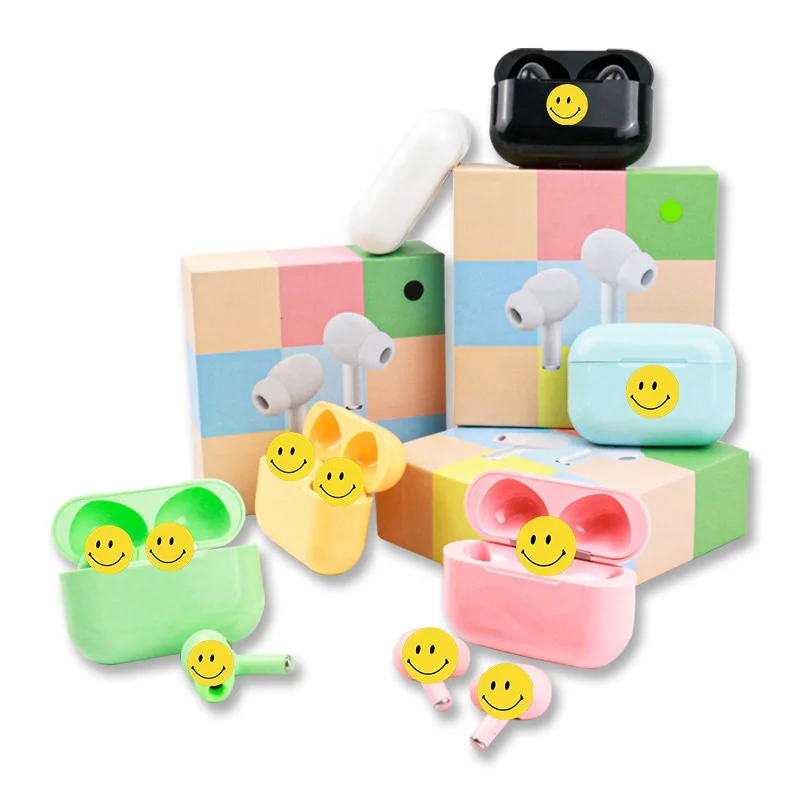 

Three generations of macarone wireless headset