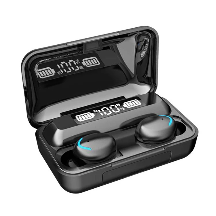 

F9-5 Wireless Earphone Headphone BT 5.0 TWS Mini In-ear Earbuds Sports Gaming HIFI LED Power Display Audifonos Headset