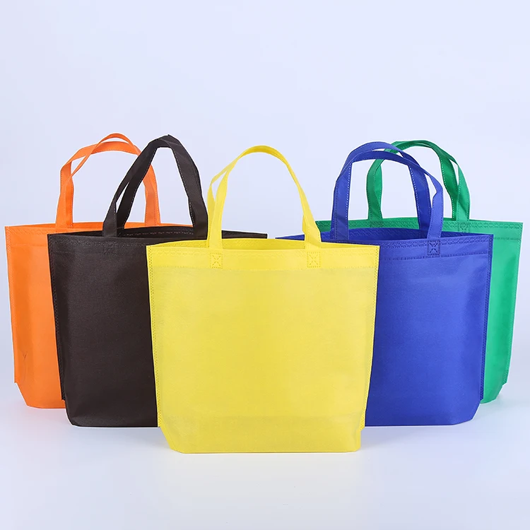 

Promotional pp coated Custom Logo Design Non Woven Bag Laminated Hot Sell Shopping Bag, Customized color