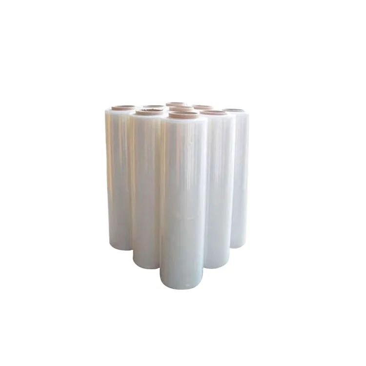 
B XXX Best best best China factory clear cast pe stretch film, stretch Foil, pallet strech wrap film 