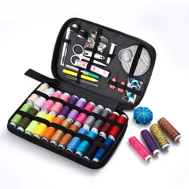 

Amazon DIY Thread Needlework Sewing Tools Kits Set Box for Adults