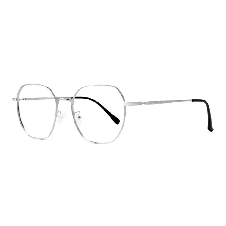 

2022 Newest Custom Design Trendy Wholesale Glasses Frames Optical Women Slim Metal Optical Frame Glasses