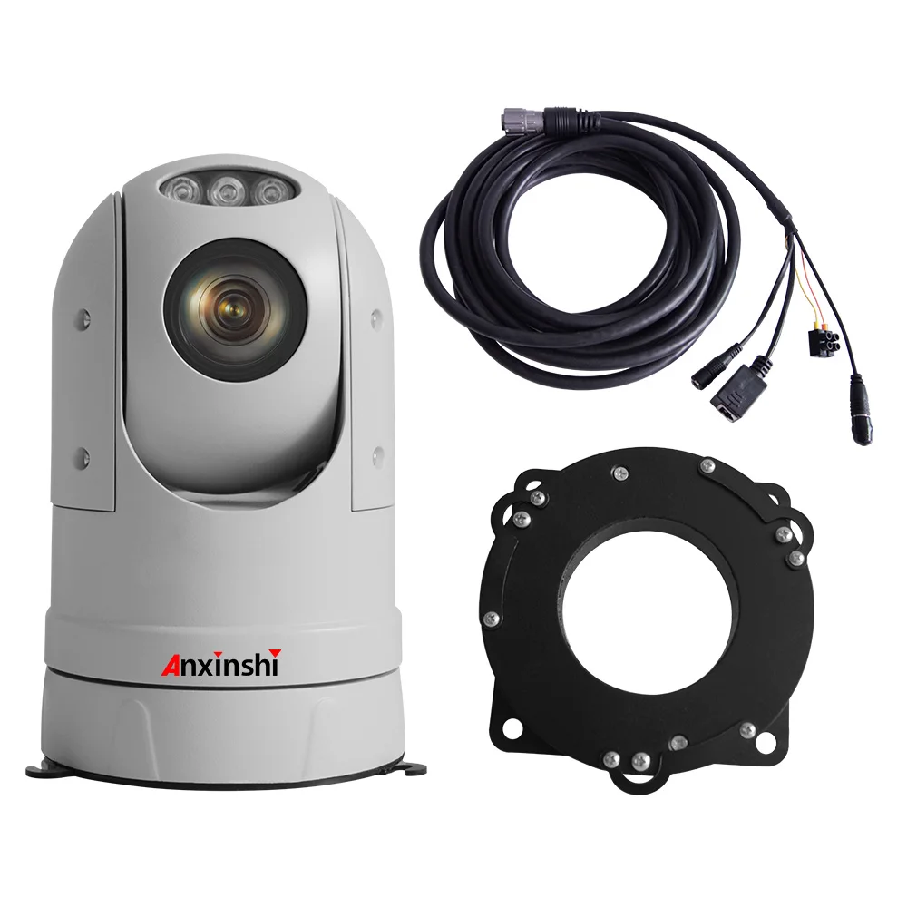 Oem 5mp 2mp Starlight Vehicle Ir Ptz Camera H.265 Hdip Vehicle Mounted