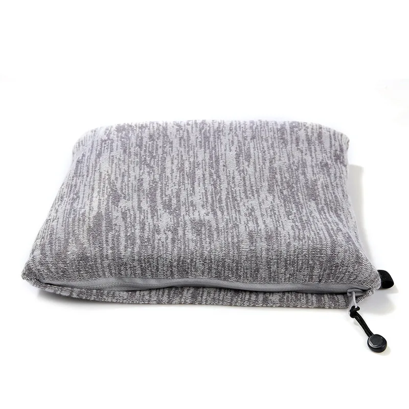 2019 New Portable Foldable Wrap Infinity Scarf With Zipper Pocket Custom Loop Viscose Infinity Scarf Women
