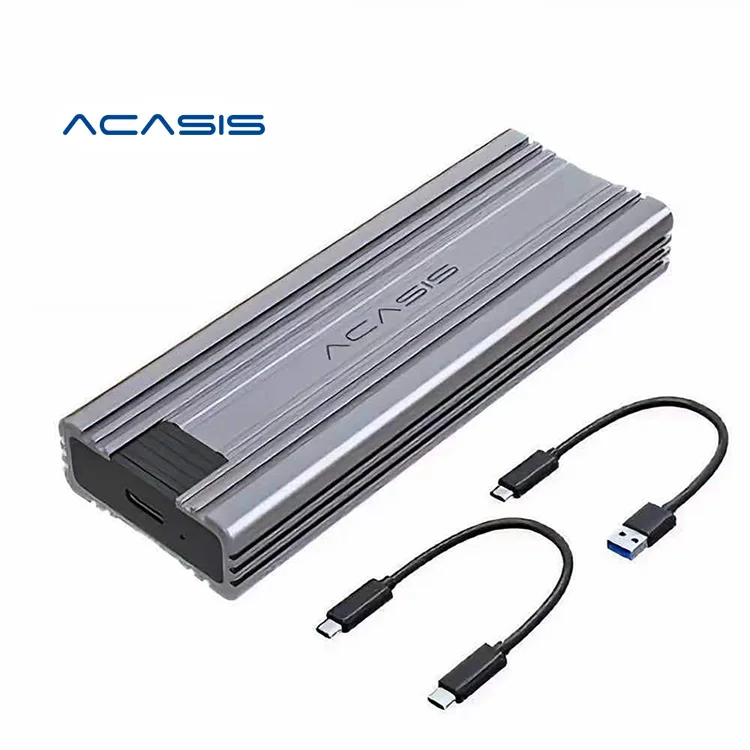 

ACASIS Aluminium Heat Dissipation 6Gbps Rate NGFF SSD Enclosure For Laptops 1.8" Hard Drives