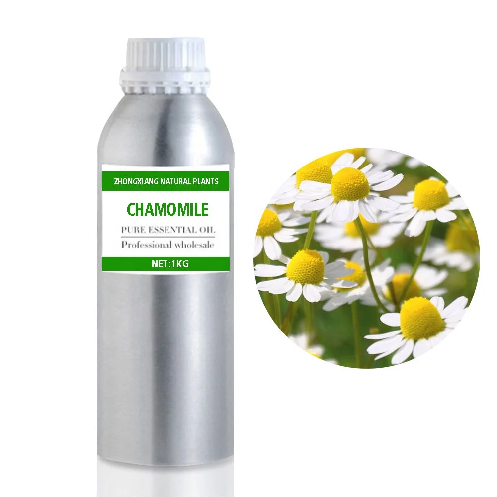 

Factory supply high quality chamomile essential oil for wholesale, Light yellow