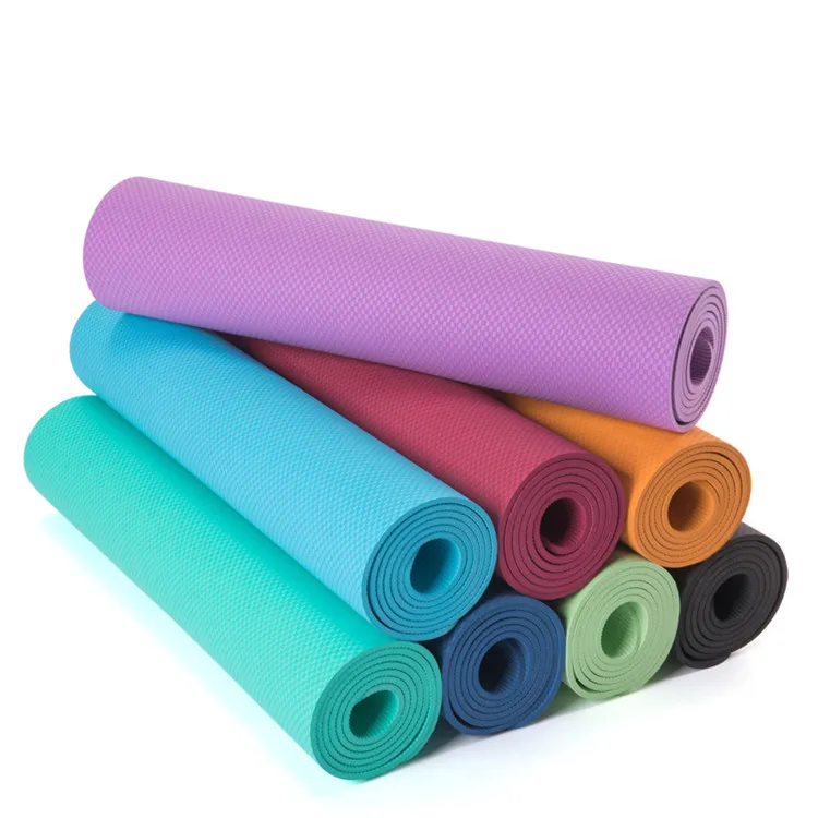 

Professional 100% High Density Suede 4mm Thickness Exercise Color Tpe Yoga Mat