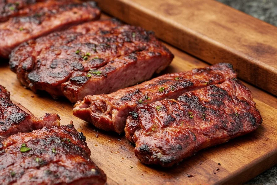 Spanish BBQ tools including tongs, brush, and grill