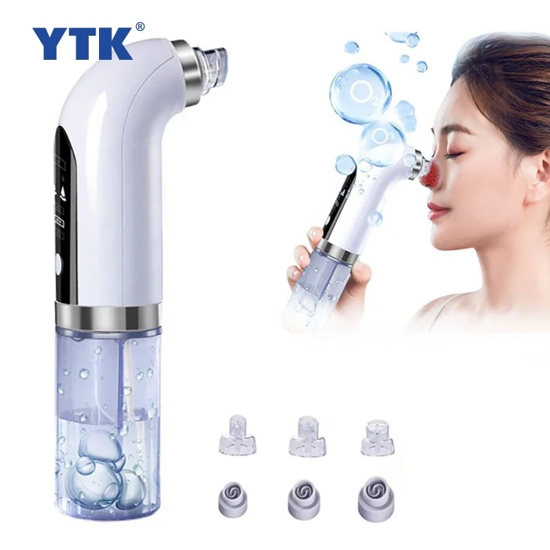 

Best Price Handheld Electric USB Rechargeable Water Magic Stick Facial Nose Small Bubble Pore Cleaner Blackhead Remover Vacuum