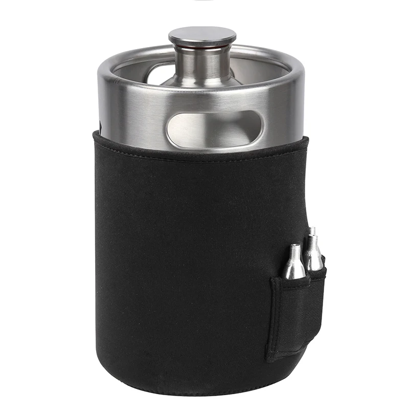 Stainless Steel 2l/3.6l/4l/5l/10l Mini Insulated Keg Sleeve Bag Cover