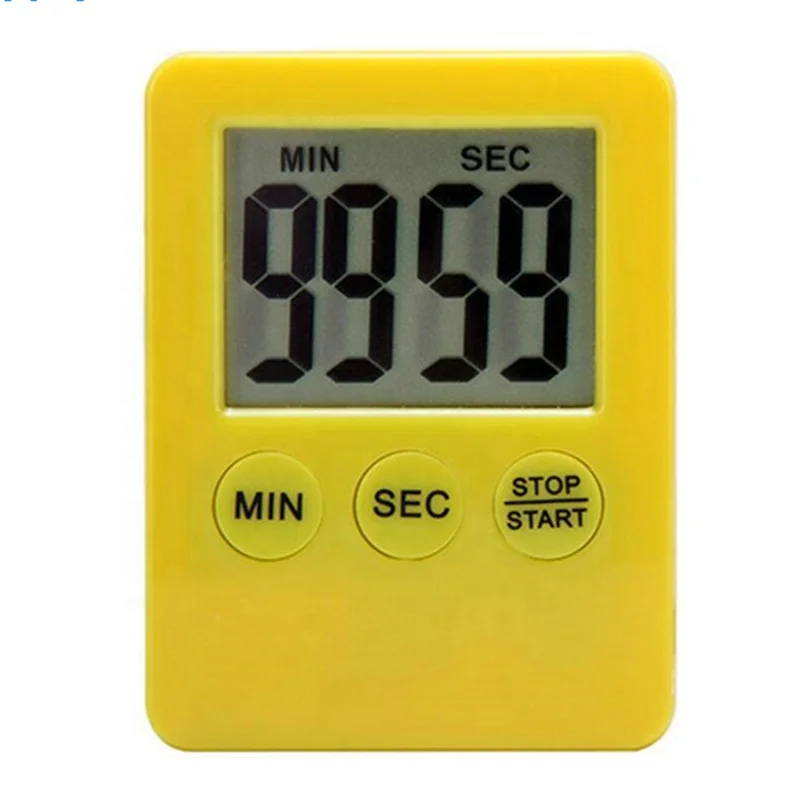 
Custom logo electronic lcd digital countdown kitchen digital multifunctional timer with magnet light alarm 