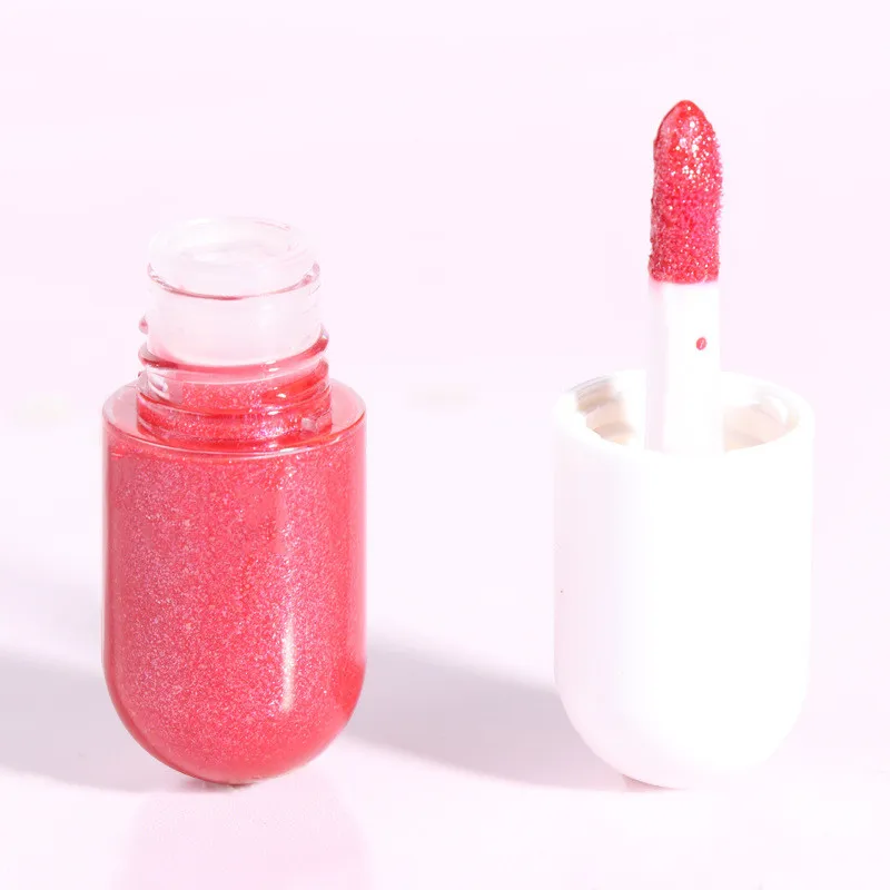 

8 Colors Plumping Glitter Empty Lip Gloss Tubes Wholesale With Custom Private Label