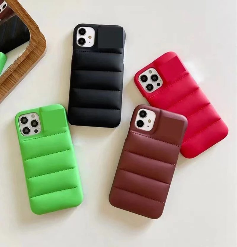 

luxury Suitable Down Jacket phone case For Iphone 13 12 14