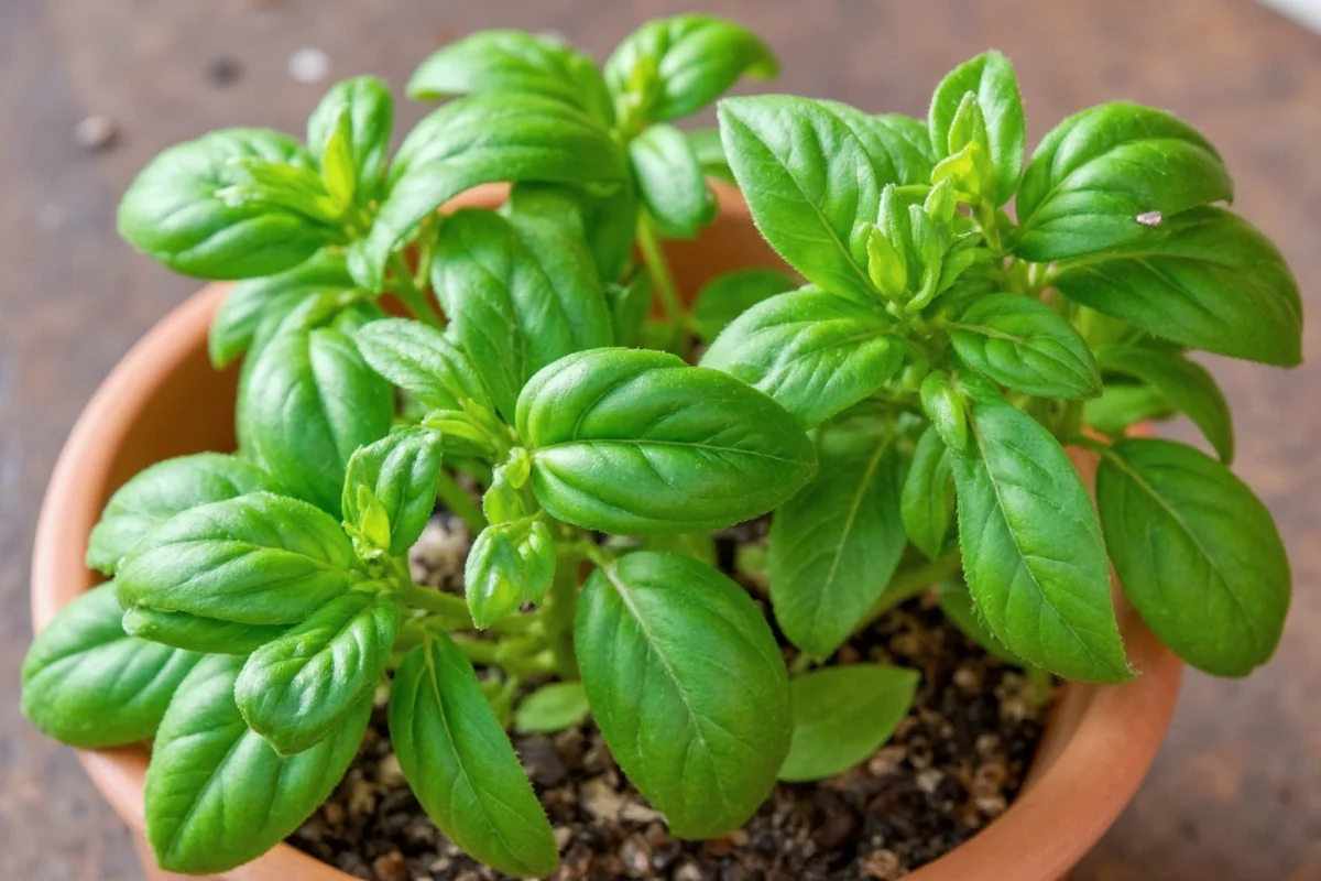 how do you prune a basil plant