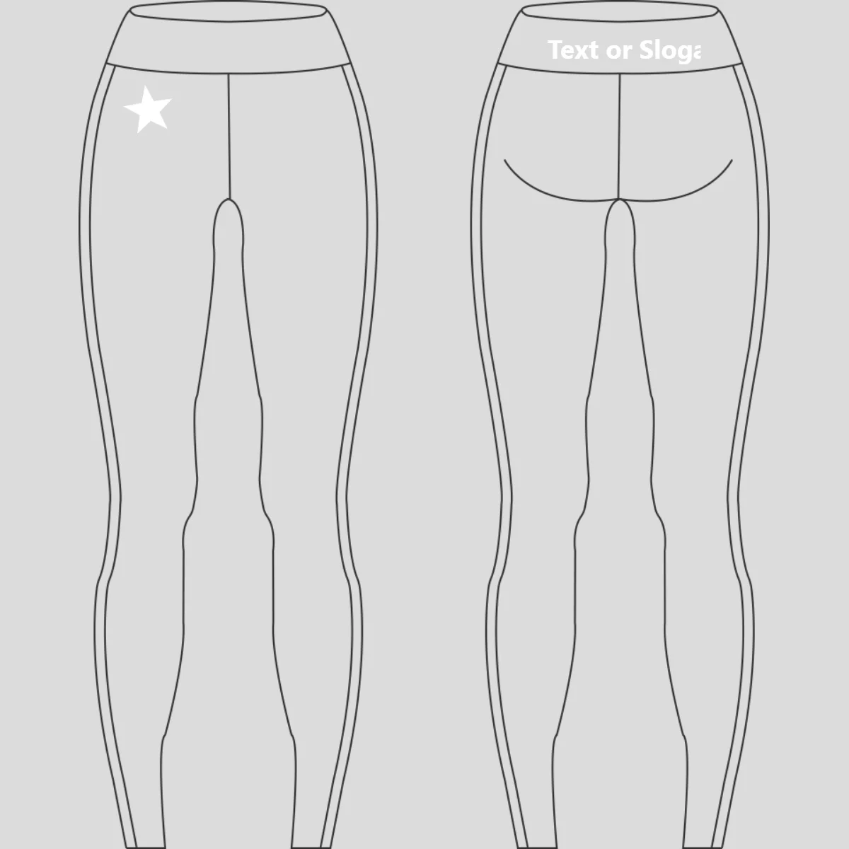 yrrety速干健身纯色多口袋提臀长裤弹力跑步运动裤高腰瑜伽裤子