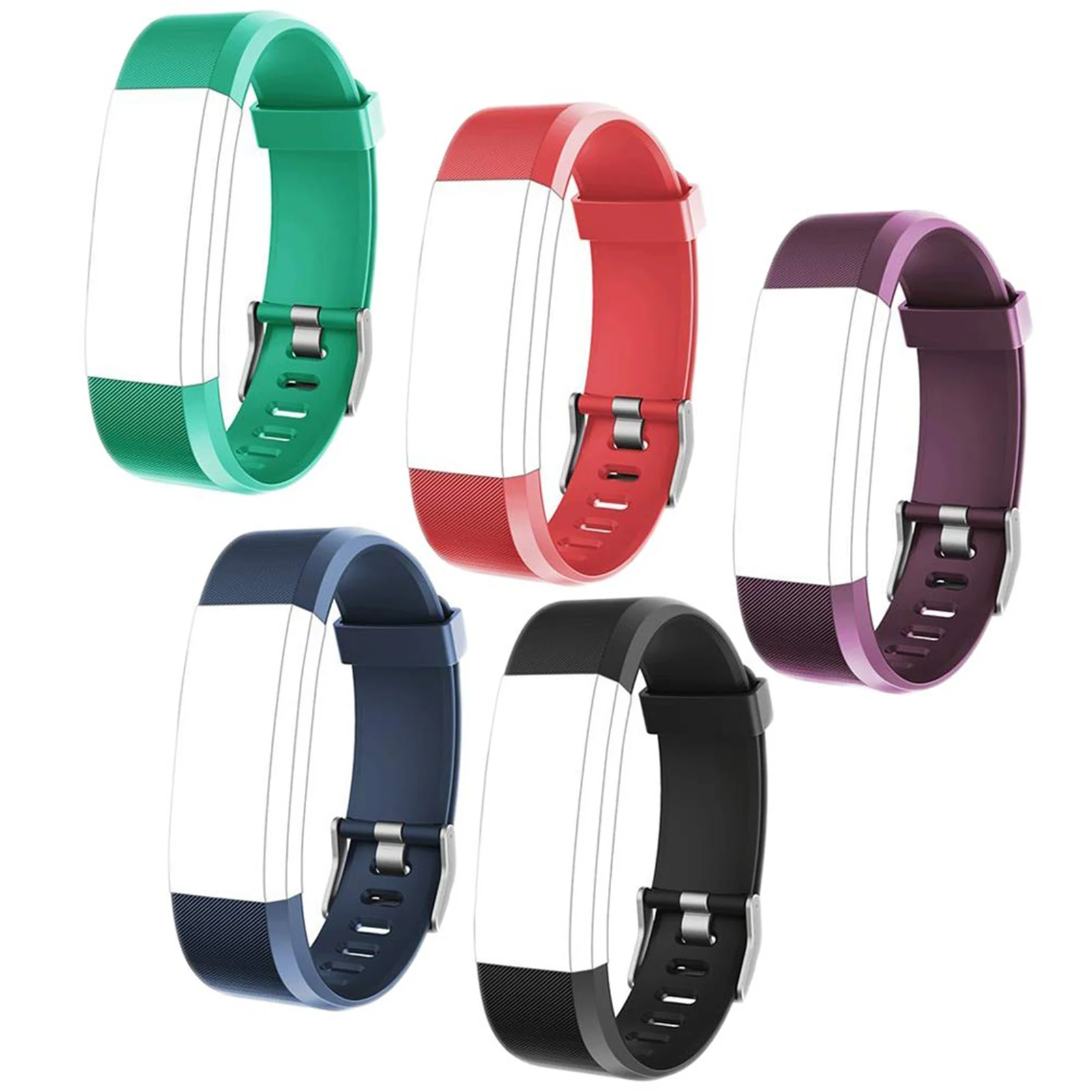 

Original Wrist Strap ID115 PLUS Wrist Band TPU strap Watch Band for ID115 Plus Sport Smart Band, Black;blue;green;purple;red