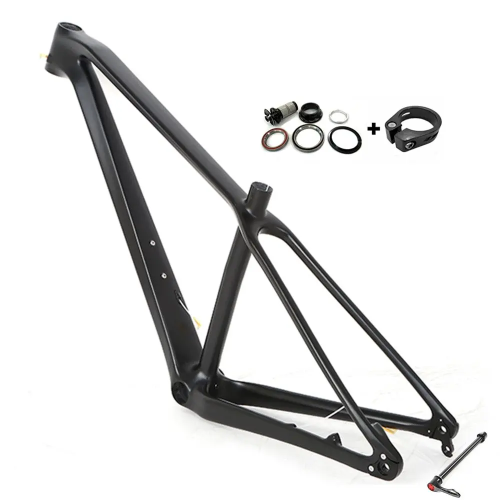 

China price cheap mountain bicycleframe 12*148 through axle toray carbon t900 29er mtb bike carbon frame