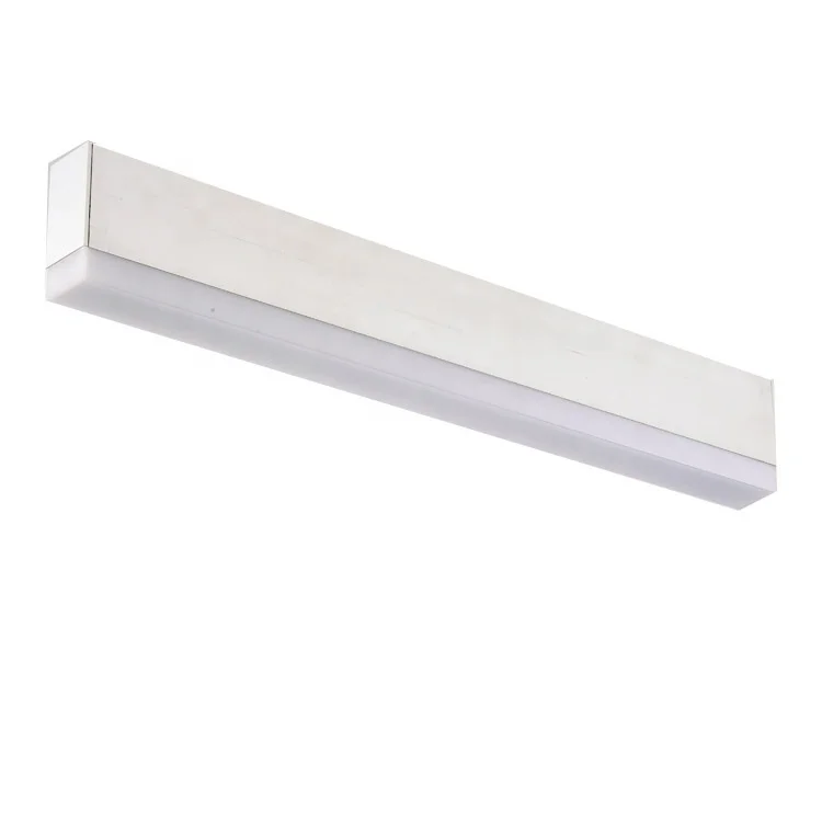 Aluminum CE 36W L1200 white customized ultra-thin non-dazzling clear minimalist linear dimming led lighting