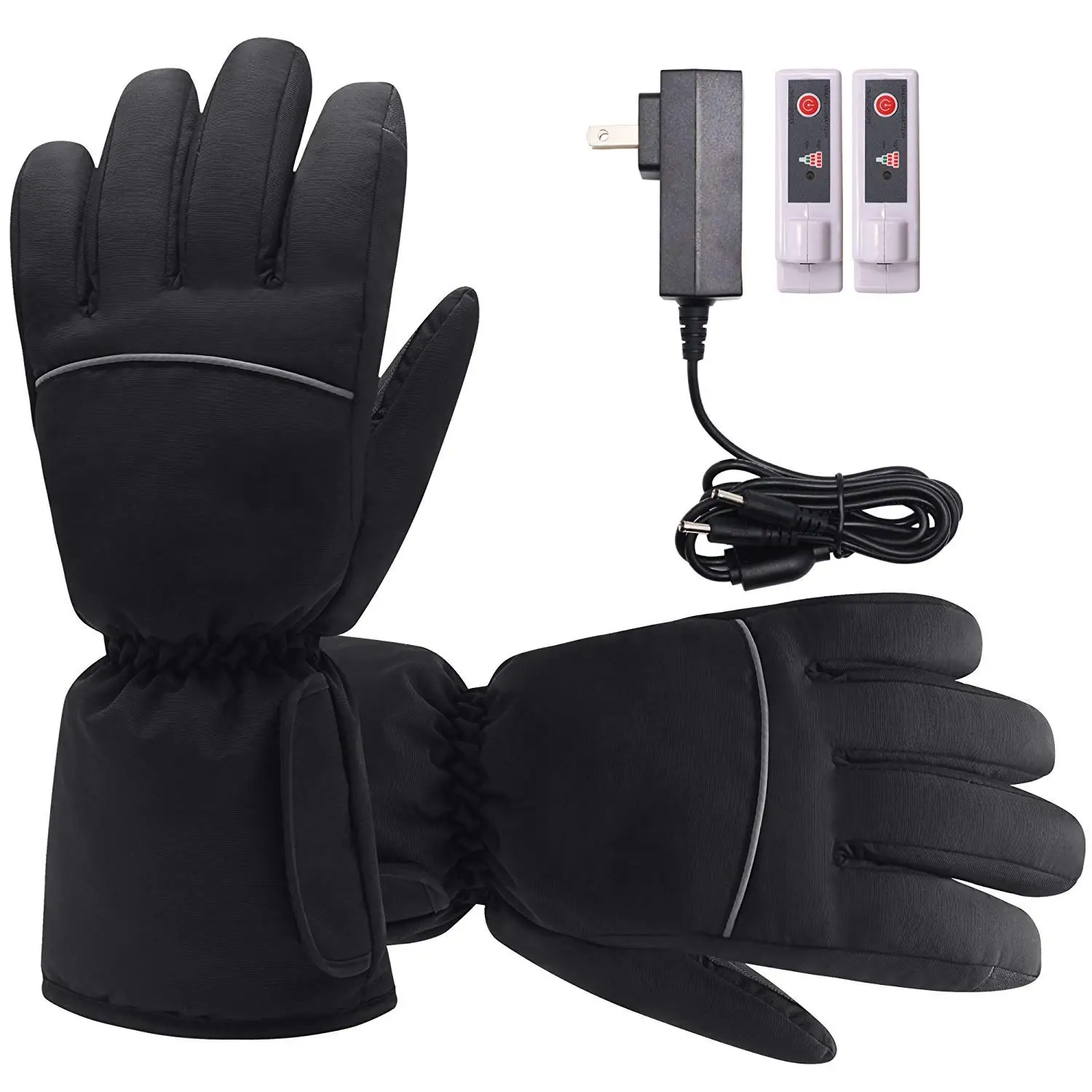 Electric Rechargeable Touchscreen Thermo Heated Gloves With Battery