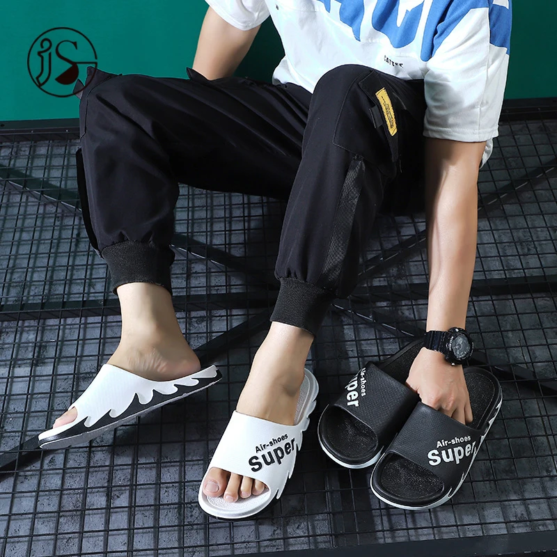 

Customize pattern antiskid design Men's slippers Slides men Slippers, Picture