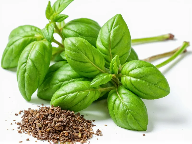 Fresh Basil to Dried Basil Conversion: Exact Ratio Guide