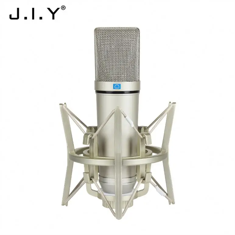 

U87 Hot Sale Cheap Microphones Professional Wired Condenser Microphone Studio, Champagne