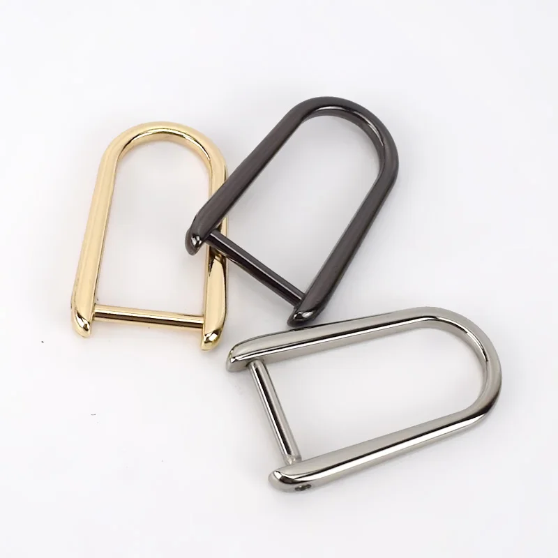 

Deepeel BF354 20mm DIY Hardware Accessories Removable Screws D-Shape Buckle Clasp Connector Bag Strap Buckle