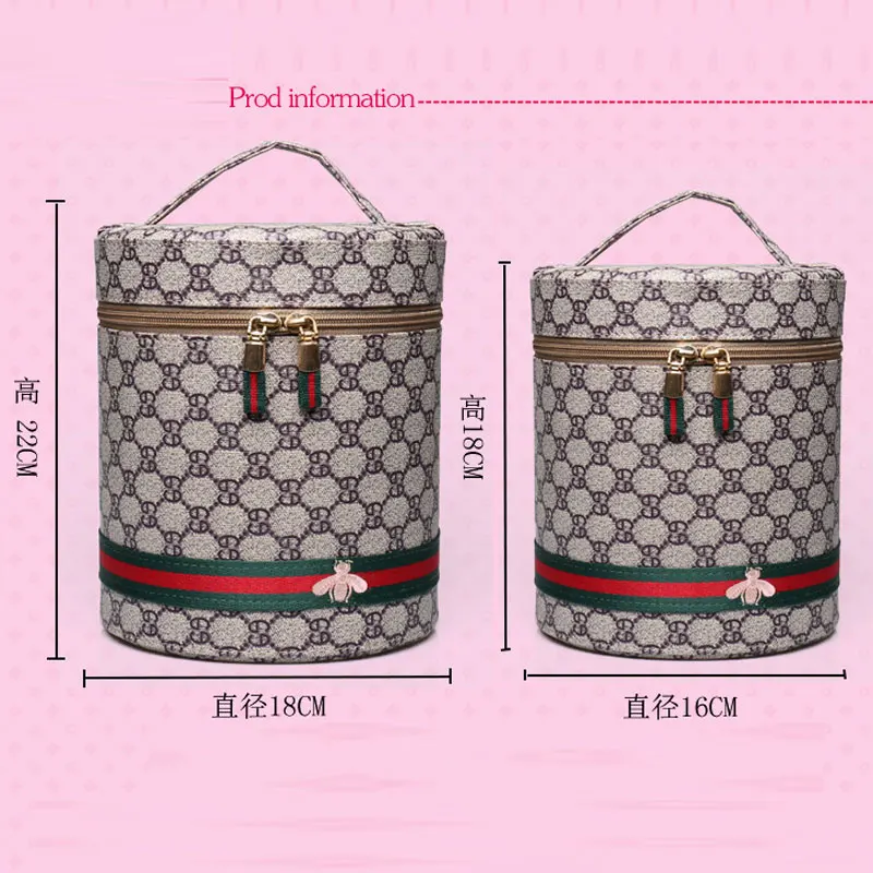 

Latest classic travel cosmetic bag beauty skincare storage case make up organizer girls portable makeup box