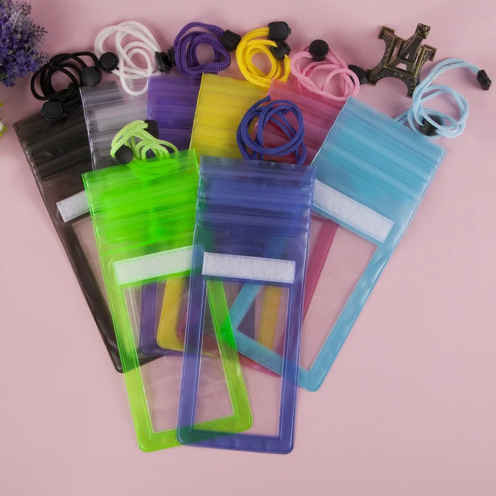 

wholesale stock custom PVC waterproof mobile phone case