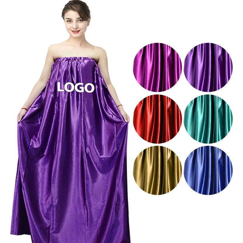 

2020 Healthcare Bath Robe Women yoni steam cloak, Golden, purple and champagne