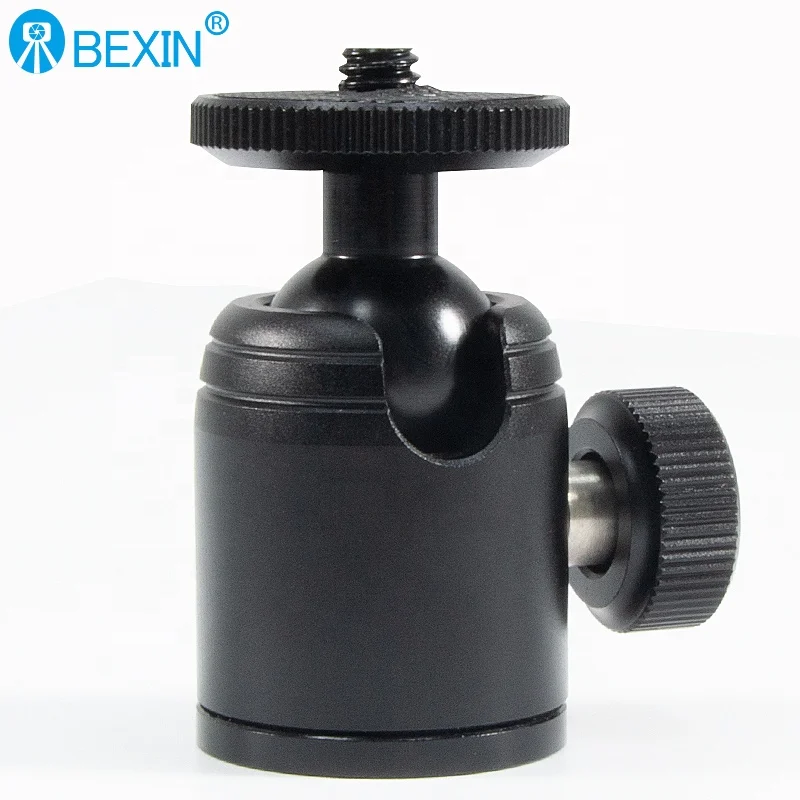 

BEXIN new product mini ball head 360 degree rotatable mount camera tripod ball head mount for DSLR camera