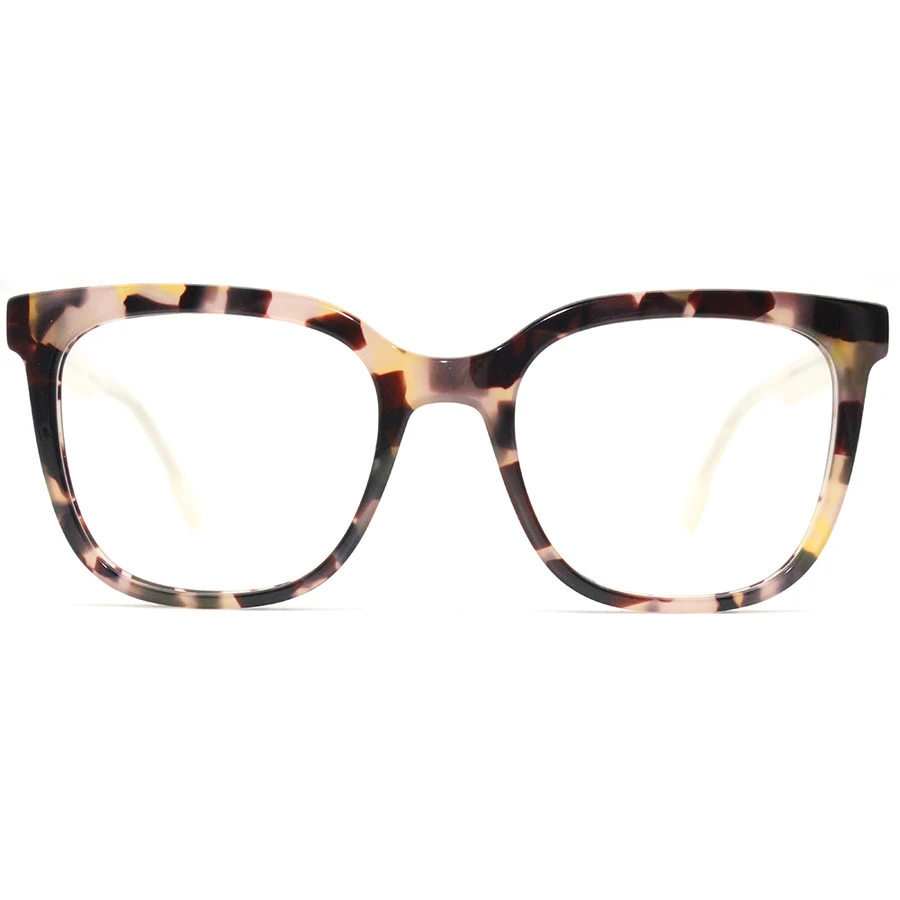 

Popular Elegant Women Pink Optical Glasses Spectacles Eyeglasses Demi Frame Female