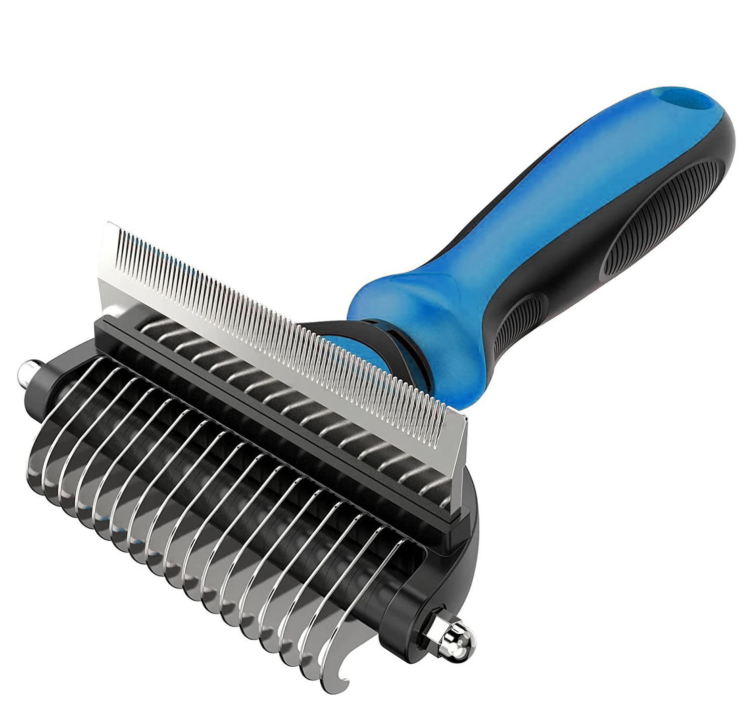 

2 Sides Pet Hair Remover Brush Comb for Deshedding Mats and Tangles Pet Cat Designer Dog Brush Pet Grooming Tool Combs