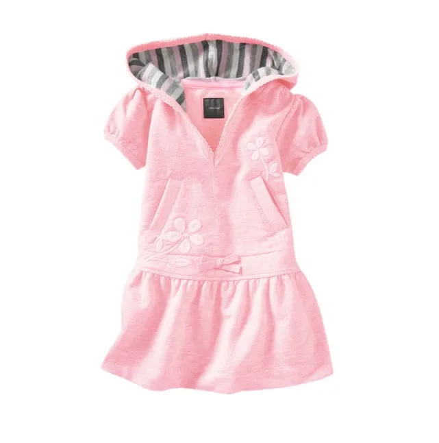 

2021 new arrivel cotton Flower Girls' Dresses Childrens toddler girl Clothing childrens love&roses dress girls hooded dress